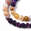 Natural & Synthetic Mixed Gemstone Beads Strands G-D080-A01-02-05-3