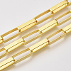 Unwelded Iron Paperclip Chains CH-S125-03A-G-1
