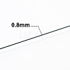 BENECREAT Matte Round Aluminum Wire AW-BC0003-30B-0.8mm-5