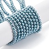 Shell Pearl Beads Strands BSHE-K015-4mm-02-1