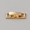 Brass Fold Over Clasps LS-KK-WH0079-109B-G-1