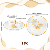 Porcelain Candle Holders AJEW-WH0481-303-2