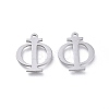 Tarnish Resistant 304 Stainless Steel Charms STAS-K215-09P-2
