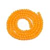Opaque Solid Color Imitation Jade Glass Beads Strands LS-EGLA-A044-P2mm-D29-3