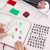 Clear Silicone Stamps DIY-WH0504-52E-3