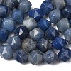 Natural Blue Aventurine Beads Strands G-Z119-A38-03-5