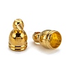 Brass Cord Ends X-KK-D217-8x5-G-1