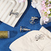 4 Pairs Alloy Cufflinks FIND-CA0011-40P-4