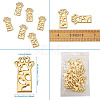 Open Back Bezel Pendants X-PALLOY-TAC0010-08KCG-10