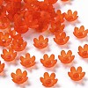 Frosted Acrylic Bead Caps MACR-S371-07A-726-1