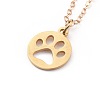 304 Stainless Steel Pendant Necklaces NJEW-JN02540-04-2