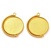 Zinc Alloy Pendant Cabochon Settings LS-FIND-NH0001-13C-G-1