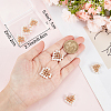 8Pcs Shell Pearl Beaded Pendants FIND-BBC0002-72-3