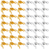 1200Pcs 2 Colors Brass Bead Tips KK-SP0001-94-1