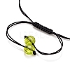 Adjustable Nylon Thread Braided Bead Bracelets BJEW-JB05475-04-3