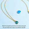 Brass Cable Chains Necklace Making MAK-PH0002-08-4