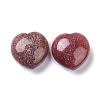 Natural Strawberry Quartz Heart Love Stone G-I285-06J-2