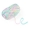 Light Gradient Segment Dyed Polyester Yarn DIY-TADJ0002-005F-3