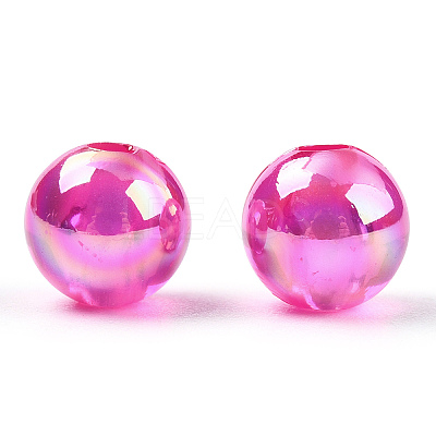 Transparent Acrylic Beads MACR-T046-01E-07-1