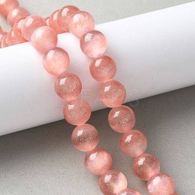 Natural Selenite Beads Strands G-C142-01C-12-1
