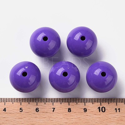 Opaque Acrylic Beads MACR-S370-C20mm-31-1