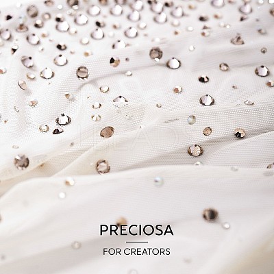 Preciosa&reg Crystal Hotfix Flatback Stones Y-PRC-HSS10-60230-1
