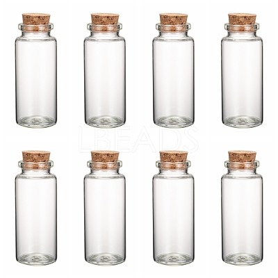 Glass Jar Glass Bottles Bead Containers AJEW-S074-02G-1