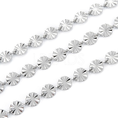 Tarnish Resistant Handmade 304 Stainless Steel Link Chains CHS-M004-11P-1
