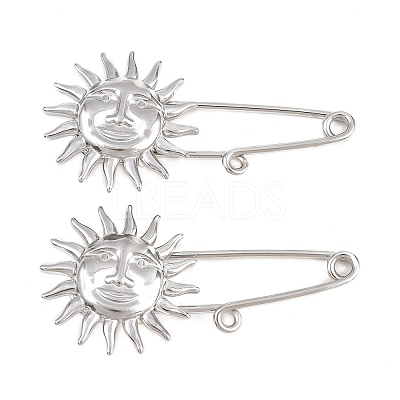 Sun 304 Stainless Steel Safety Pins Brooch Findings SA-CBA098D-13A-P-1