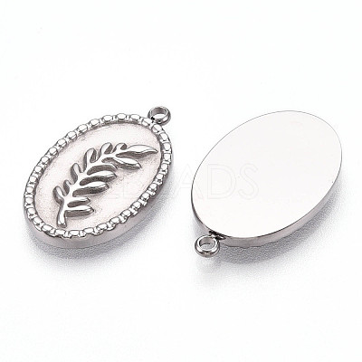 Non-Tarnish 304 Stainless Steel Pendants STAS-L022-323P-1