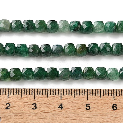 Natural Fuchsite Beads Strands GG-CBAE031-B02-1