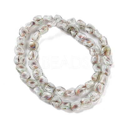 Handmade Milleflori Glass Beads Strands LAMP-M018-01A-03-1