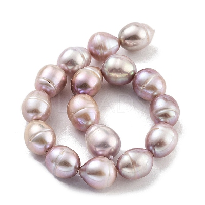 Natural Cultured Freshwater Pearl Beads Strands PEAR-P062-13F-X-1