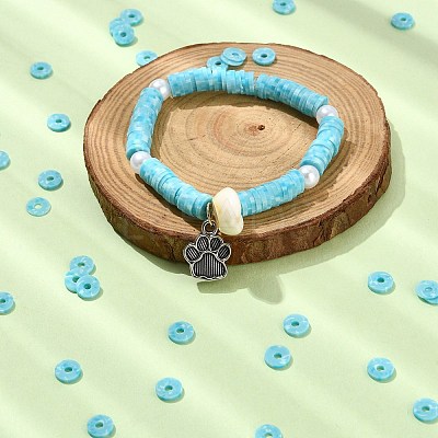 7 Strands 2 Styles Handmade Polymer Clay Beads CLAY-CJ0001-82-1