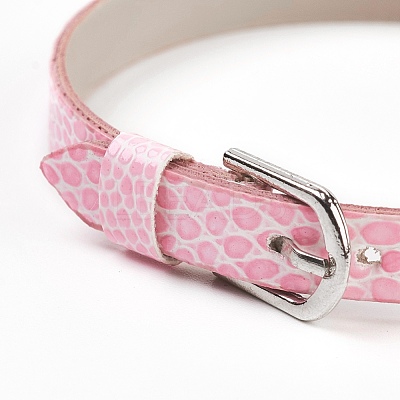 PU Leather Watch Band Strap BJEW-E350-11J-1