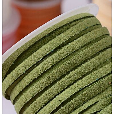 Faux Suede Cord LW-R003-4mm-M-1