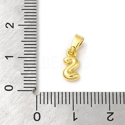 Rack Plating Brass Charms KK-C053-04G-S-1