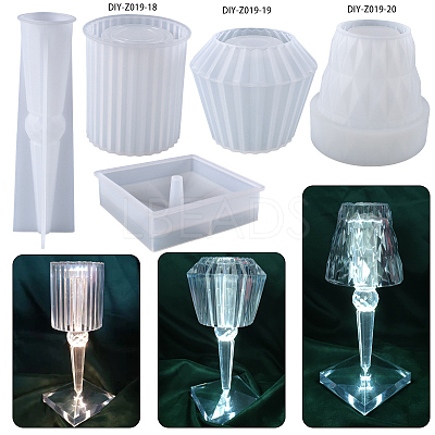 DIY Table Lamp Silicone Molds LS-DIY-Z019-06-1