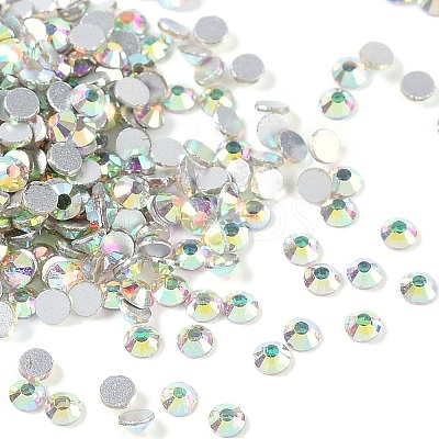 Glass Flat Back Rhinestone RGLA-C002-SS8-101-1