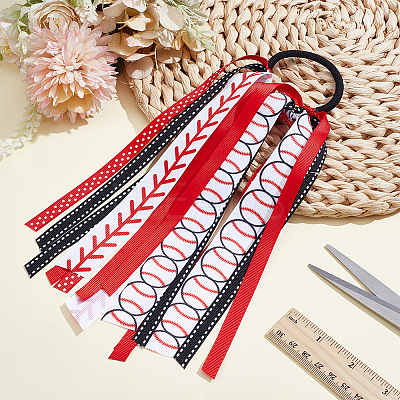 Polyester Hair Ties OHAR-WH0033-005A-1