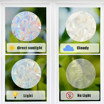 Rainbow Prism Paster DIY-WH0203-72-1