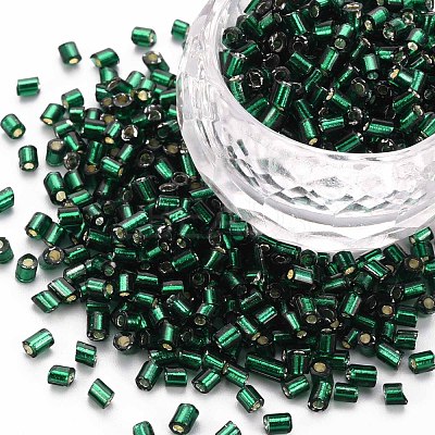 8/0 Glass Bugle Beads SEED-S032-07A-53A-1
