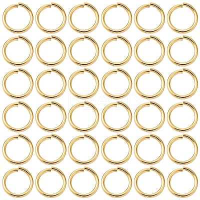 Brass Open Jump Rings KK-FS0001-23B-1