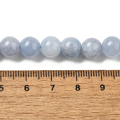 Dyed Natural Malaysia Jade Beads Strands G-G021-02B-22-1