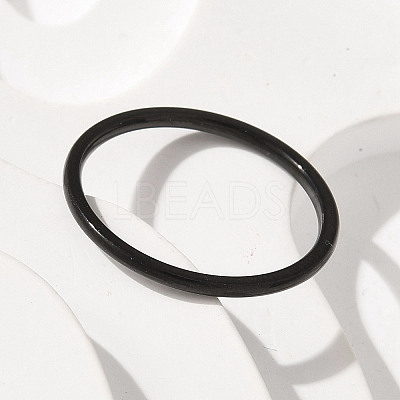 304 Stainless Steel Plain Band Rings STAS-I160-F03-EB-1