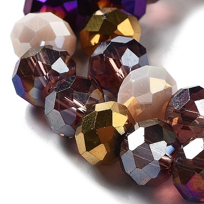 Glass Beads Strands EGLA-A034-M10mm-13-1