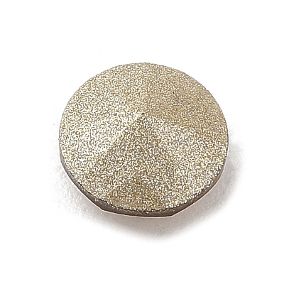 Pointed Back & Back Plated Glass Rhinestone Cabochons GLAA-B012-60A-1