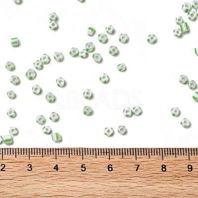 8/0 Opaque Colours Seep Glass Seed Beads SEED-F003-04B-06-1