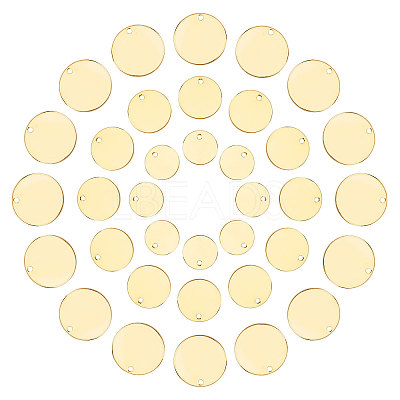 60Pcs 3 Style Brass Charms KK-CN0001-20-1