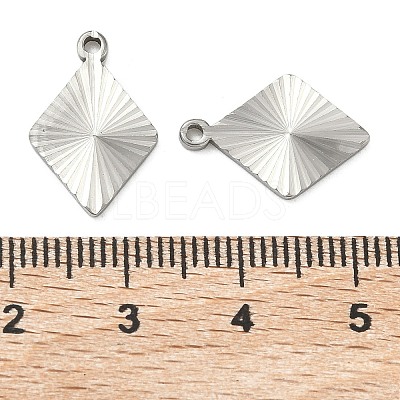 304 Stainless Steel Pendants STAS-C167-08F-P-1